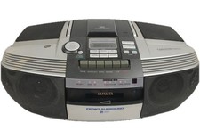 Aiwa CSD-ED87 CD Stereo Radio, T-Bass, Cassette Recorder - New