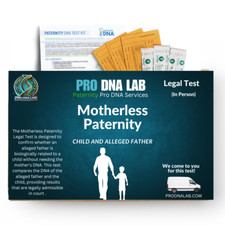 Pro DNA Lab Informational Paternity Test Kit - Lab Fees  Shipping Included