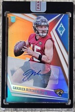 Gardner Minshew II 2019 Panini Phoenix Rookie Auto Orange Prizm /25 RC 
