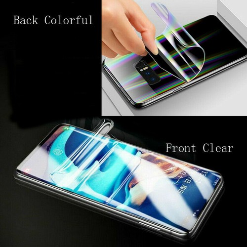 For Samsung S24 Ultra S23 S22 S21 S10 Soft Hydrogel Full Screen Protector Film - Picture 5 of 12