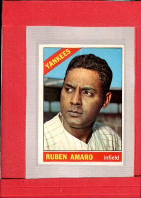 1966 Topps #186 Ruben Amaro NM Near Mint Yankees ID:58302 | eBay
