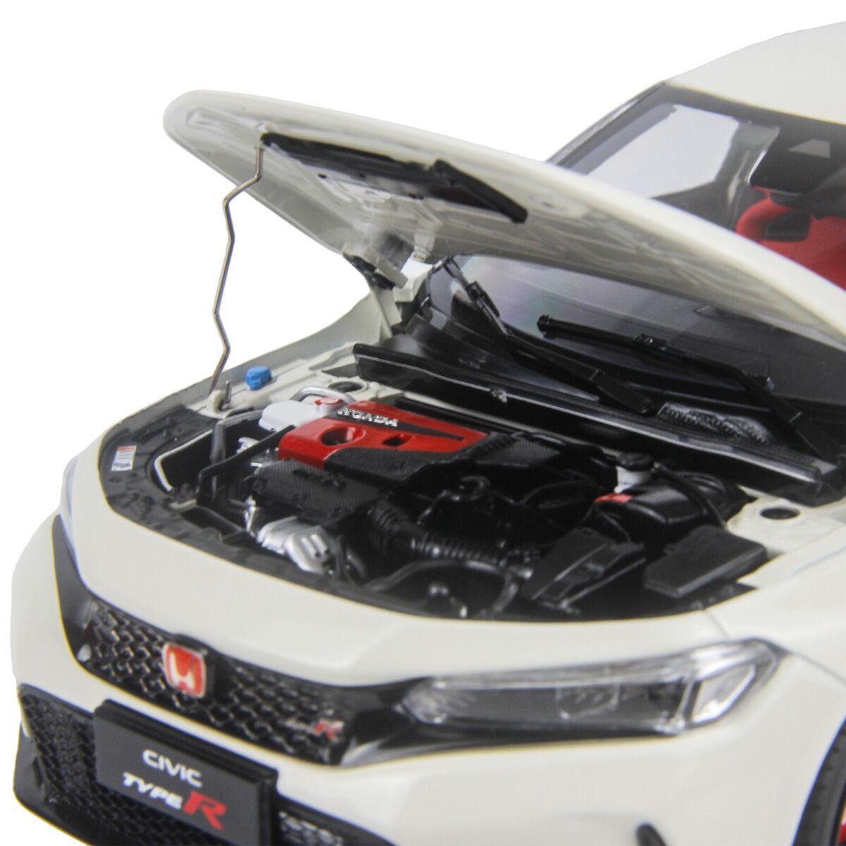 1:18 Scale Paudi Honda Civic Type-R 2023 FL5 White Diecast 1:18 Scale Paudi Honda Civic Type-R 2023 FL5 White Diecast