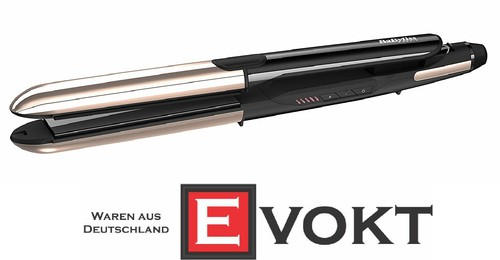 Babyliss ST481E Pure Metal Hair Styler 2in1 Straightening \u0026 Curling Genuine  NEW | eBay