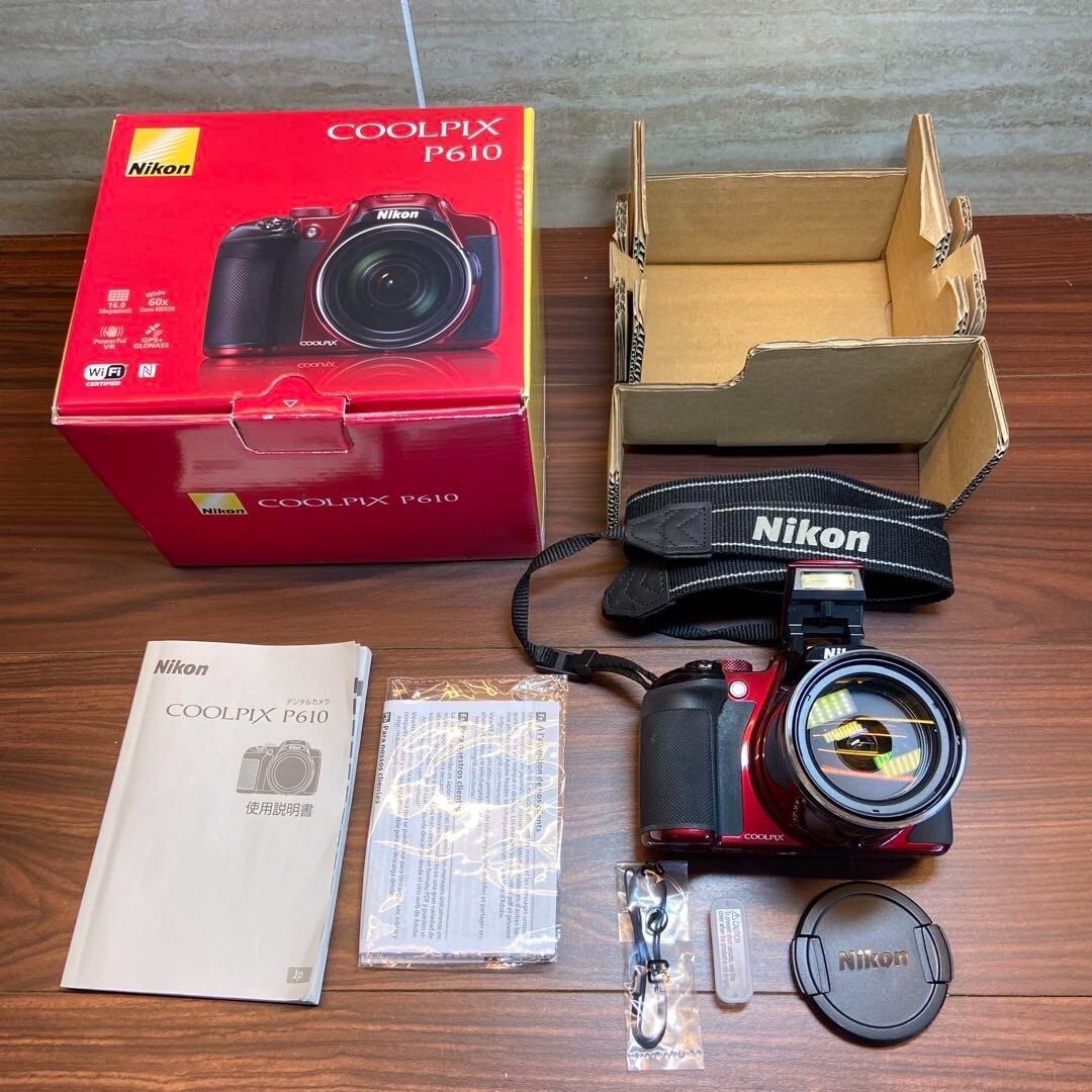 Nikon coolpix P610 デジカメ ほぼ新品 3332 Nikon Coolpix P610 Digital Camera 3332 From Japan | eBay
