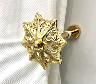 FERMATENDA FERMA TENDE ACCESSORI TENDAGGI EMBRASSE REGGI TENDA CAMEO OTTONE