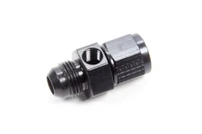 FRAGOLA 495006-BL FRAGOLA Gauge Adapter Fitting #8 Male to #8 Female Black