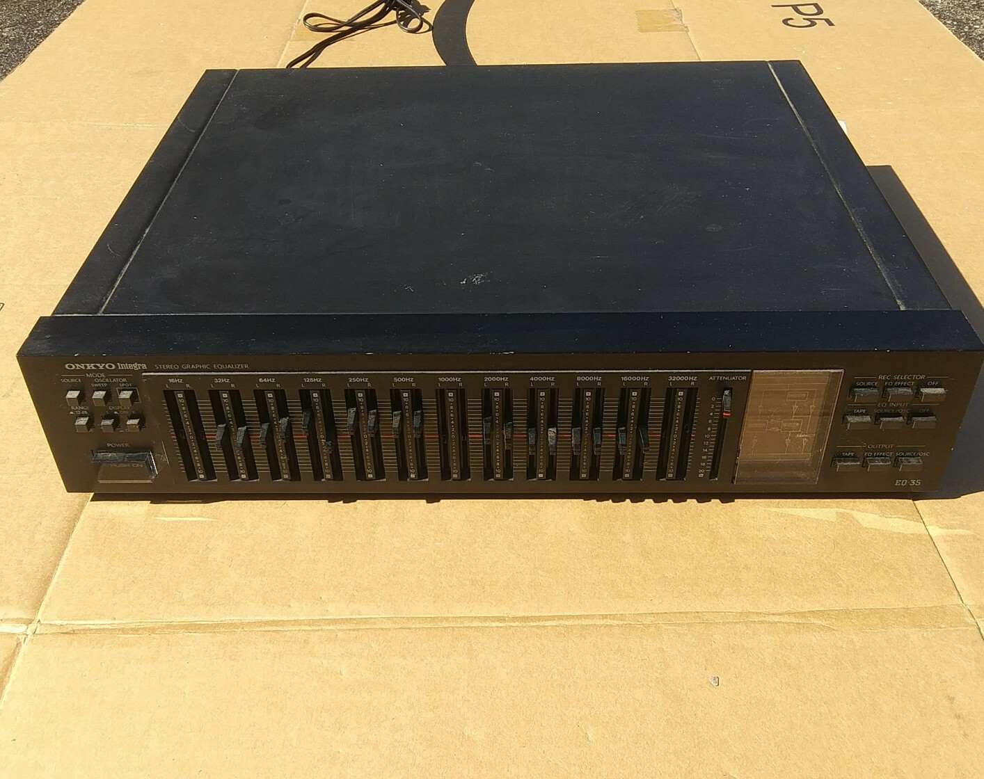 Onkyo Integra EQ35 Stereo Graphic Equalizer eBay