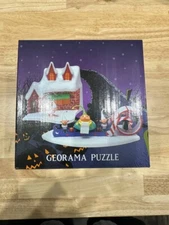 Nightmare Before Christmas Xmas Town Georama Puzzle Figure N-082 JUN / P