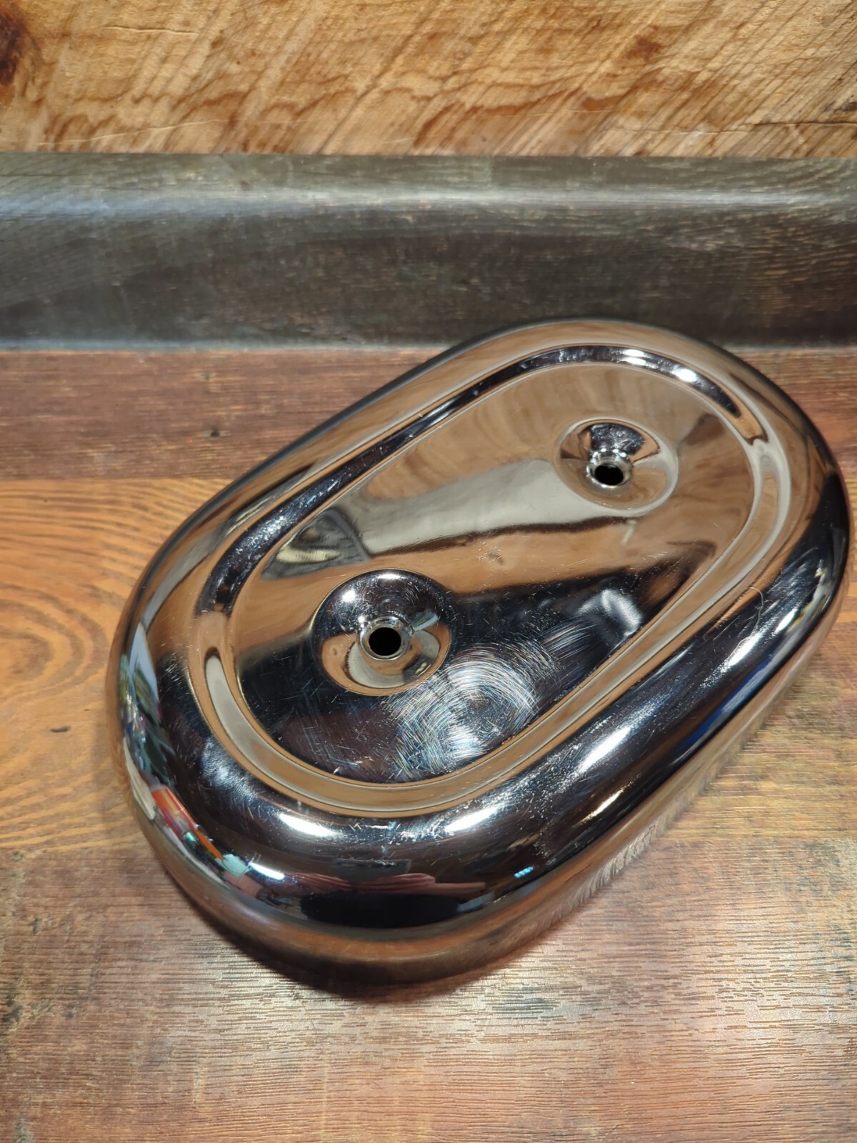 Harley Davidson Shovelhead Ironhead Sportster Air Cleaner Cover Oval eBay