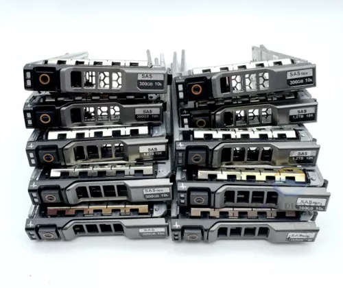 Lot 10 KG7NR 0KG7NR Dell 2.5" G11/G12/G13 HDD Tray Caddy R510 R610 R710 R630 