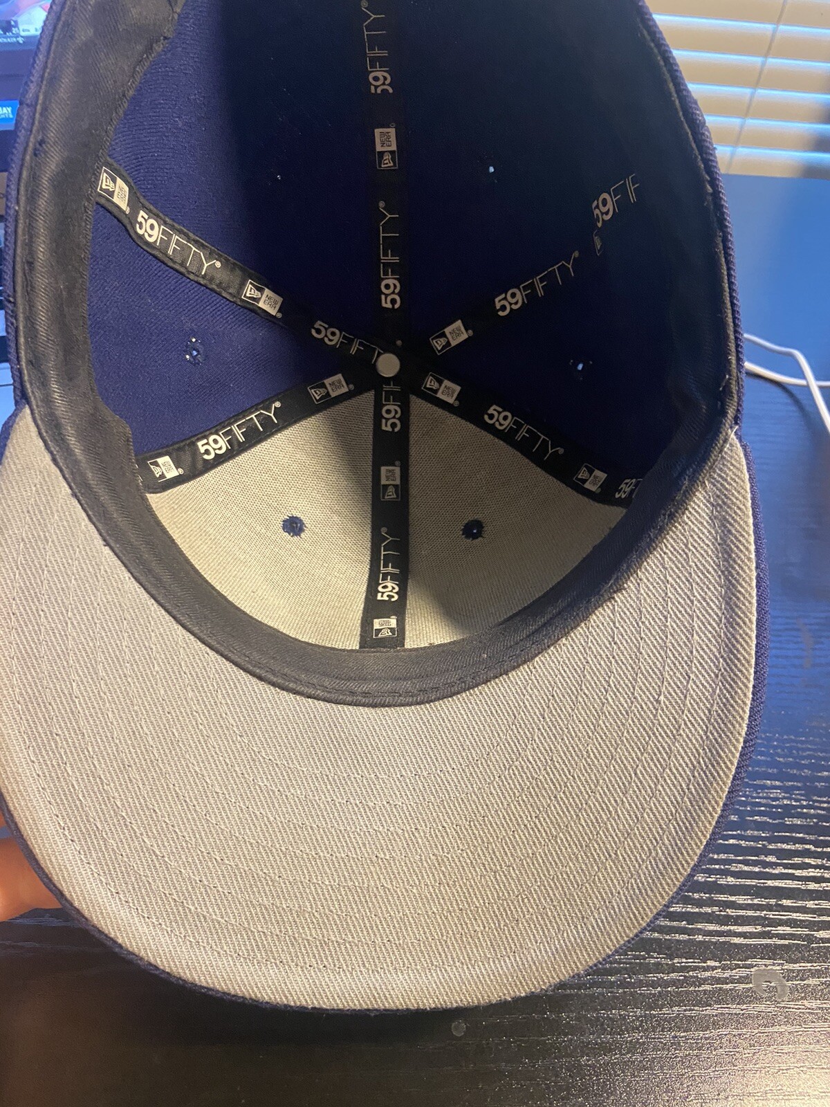 New Era Los Angeles LA Dodgers Game Fitted Hat 59Fifty Blue MLB Cap (7 7/8) eBay