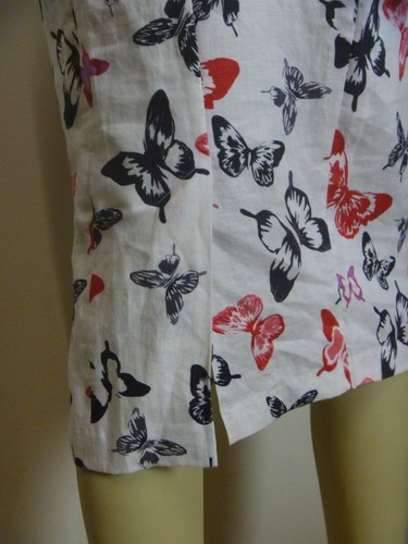 LAURA ASHLEY Linen Skirt sz 8 NEW Tags RRP $139 - BUY Any 5 Items = Free Post - Picture 7 of 7