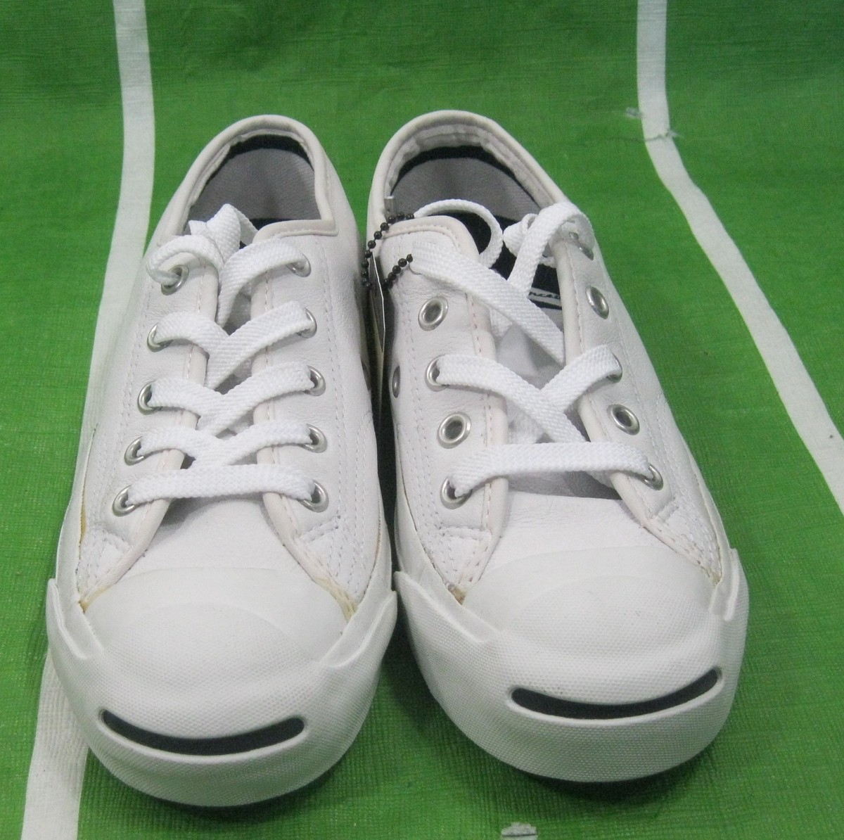Converse Jack Purcell Leather Ox White 1S961 Men size 3 - Wo Converse Jack Purcell Leather Ox White 1S961 Men size 3 - Wo