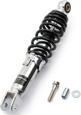 hi Daytona Motorcycle Rear Suspension Black Spring 73536 silver black