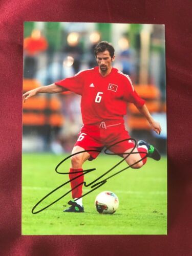 Autograph ERGÜN PENBE-Nationalteam TURKEY-Galatasaray-handsigned IN-PERSON - Picture 1 of 1