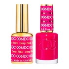 Dnd Dc Match Uv Gel + Nail Polish #006 Deep Pink