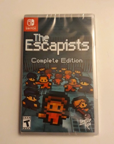 The Escapists complete edition Nintendo switch Neuf Sous Blister Rare Limited