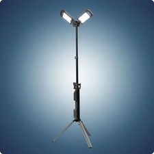 ANSMANN Doppel-LED Strahler inklusive Stativ,...