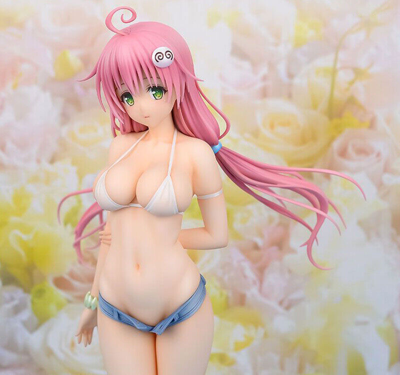 Figura Bikini 8"" Anime To Love Ru Darkness Lala Satalin Deviluke Ver. PVC NUEVO