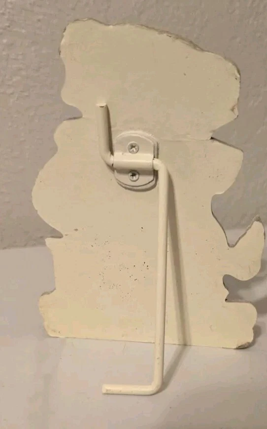 Tarjeta decorativa de San Valentín cachorro perro día de San Valentín retro canasta de picnic de pie Foto 4 de 4