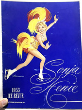 Sonja Henie 1953 Ice Revue Souvenir Program Hawaiian Show Peter Rabbit Hollywood