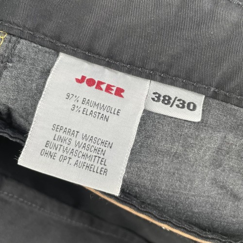 Joker Freddy Cash on Delivery Jeans Men’s Size 38 38x30 Black Straight - Picture 4 of 10