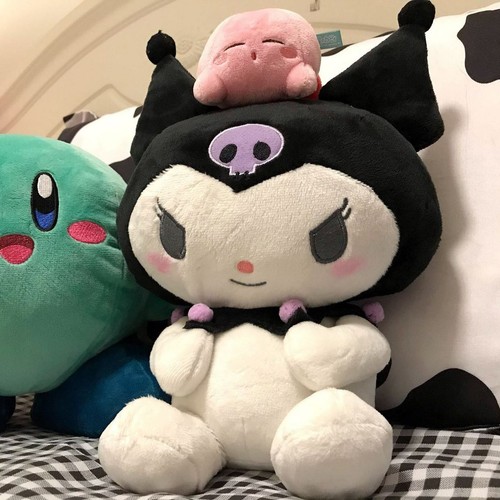 25Cm Cute Japan Kuromi Plush Doll Stuffed Toy Plush Toy Kid Gift pillow - Picture 1 of 5