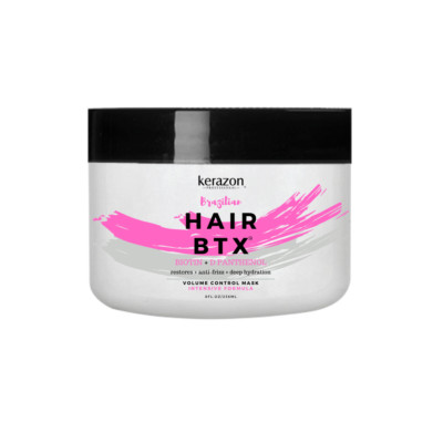 KERAZON Brazilian Hair BTX Smoothing Treatment Volume Control Hair Mask 8oz