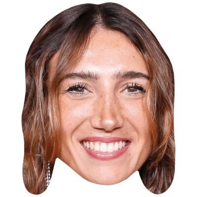 Berenice Cleyet-Merle (Smile) Big Head. Larger than life mask.