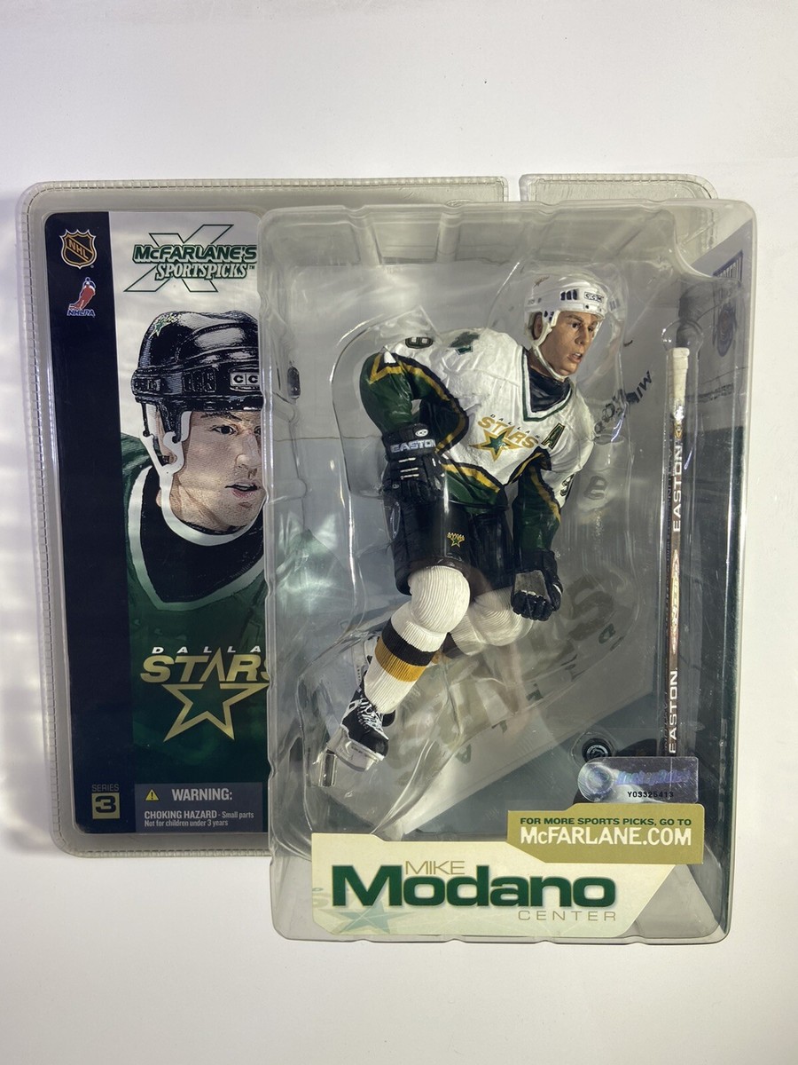 Mike Modano in Chase White Jersey Dallas Stars NHL McFarlane