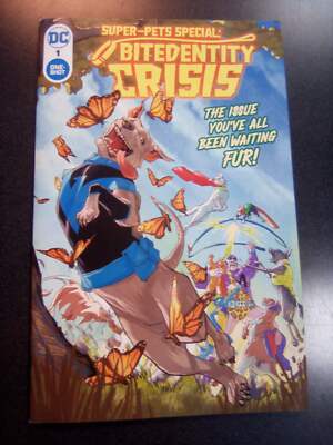 Super-Pets Special Bitedentity Crisis #1 (One Shot) Cover A Pete Woods Comic
