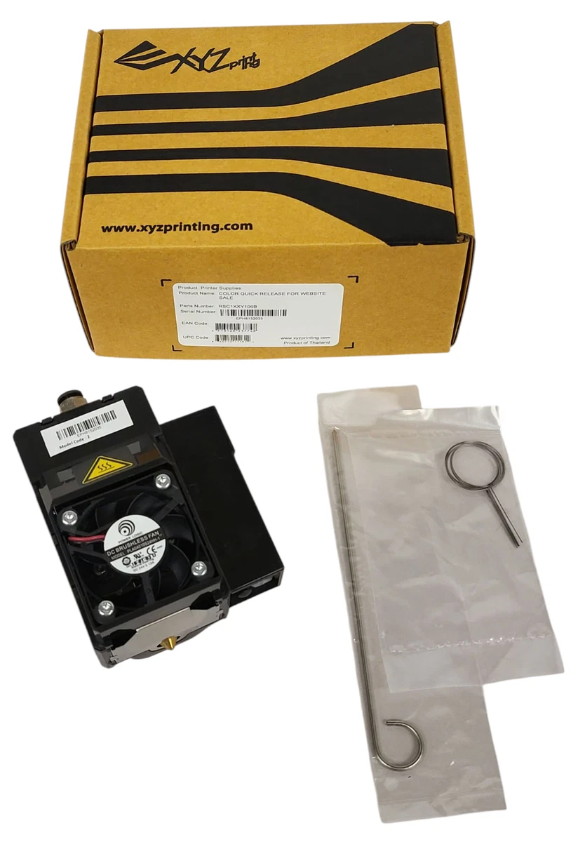 XYZ Printing RSC1XXY106B da Vinci Color 3D Printer Color Quick