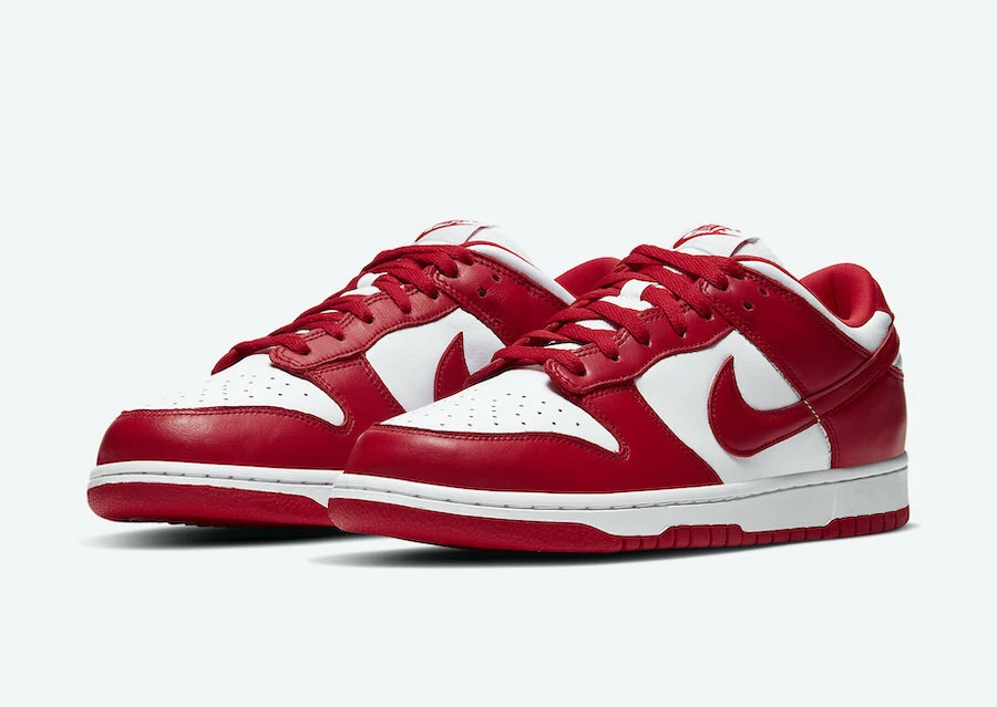 BRAND NEW Nike Dunk Low St. John s University Red Size 13 FAST FREE SHIP