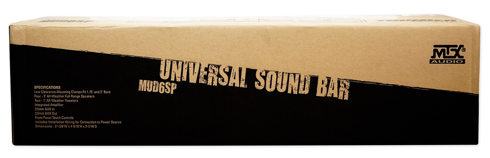 Морская звуковая панель MTX RollCage с шестью динамиками и выходом AUX для Arctic Wildcat X