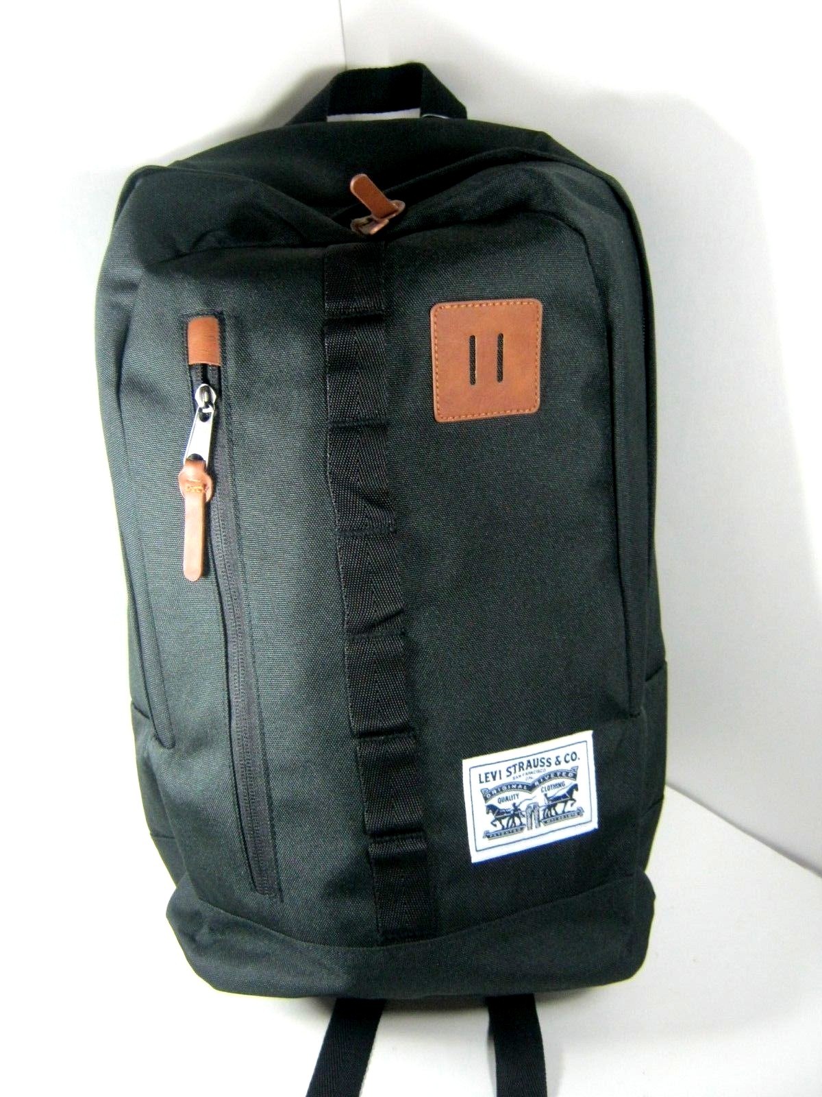 levis black backpack