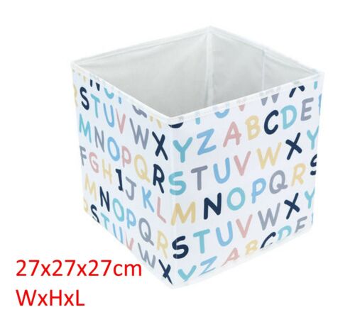 Foldable Folding Storage Cube Storage Box Fabric Cube Kids Toy Organiser -AU - Picture 9 of 25