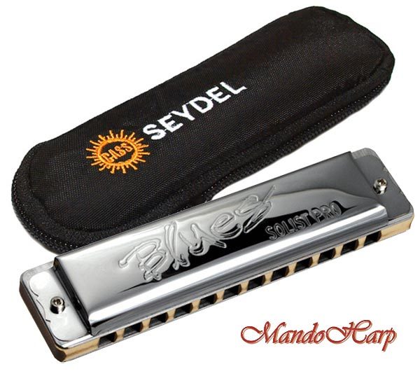 Seydel Harmonica - 11602 Solist Pro 12 STEEL (SOLO - SELECT KEY) 12-hole - NEW - Picture 3 of 3