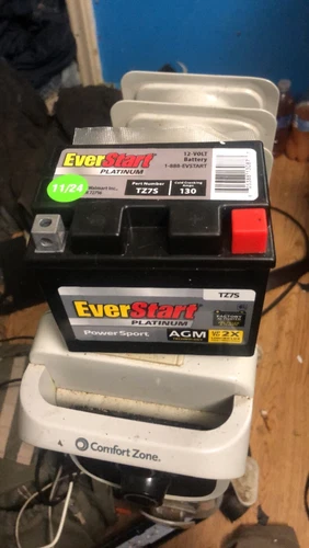 Everstart PowerSport Battery ES-TZ7S ATV/ Motorcycle Battery.