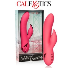 California Dreaming San Francisco Sweetheart Curved Rabbit Vibratore Clit G Spot