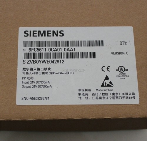Module Siemens 6FC5611-0CA01-0AA1 - Neuf En Boîte D'origine, Garanti 1 An, Pour Automatismes Industriels