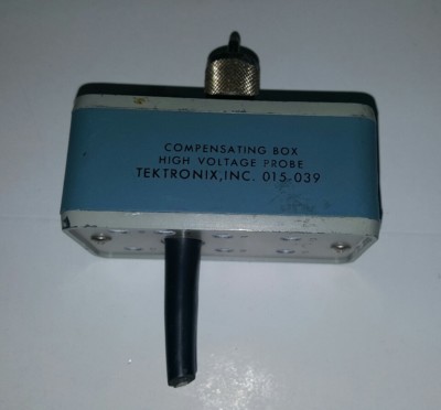TEKTRONIX COMPENSATING BOX High Voltage Probe 015-039 As is
