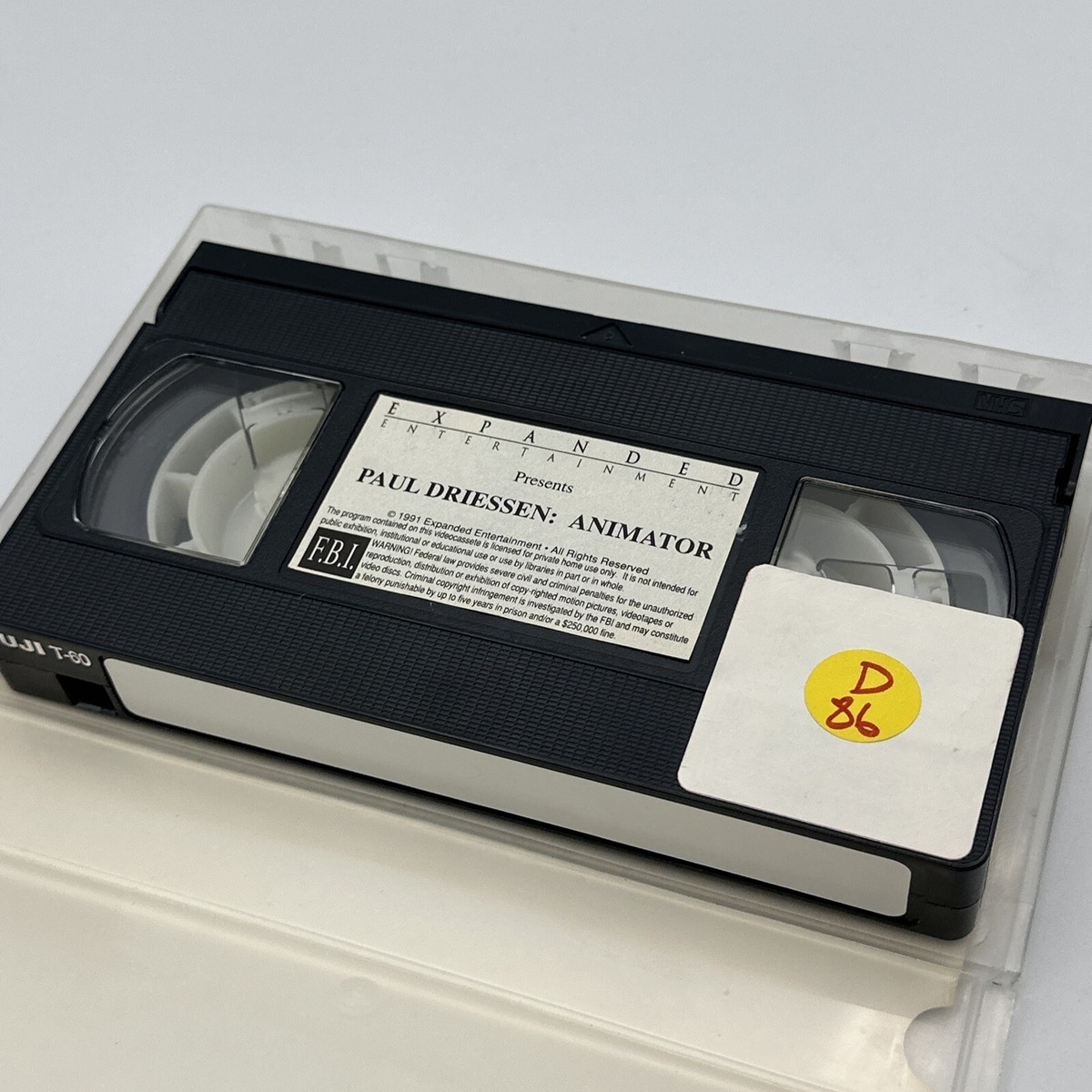 Paul Driessen Animator VHS 1993 Expanded Entertainment Animation
