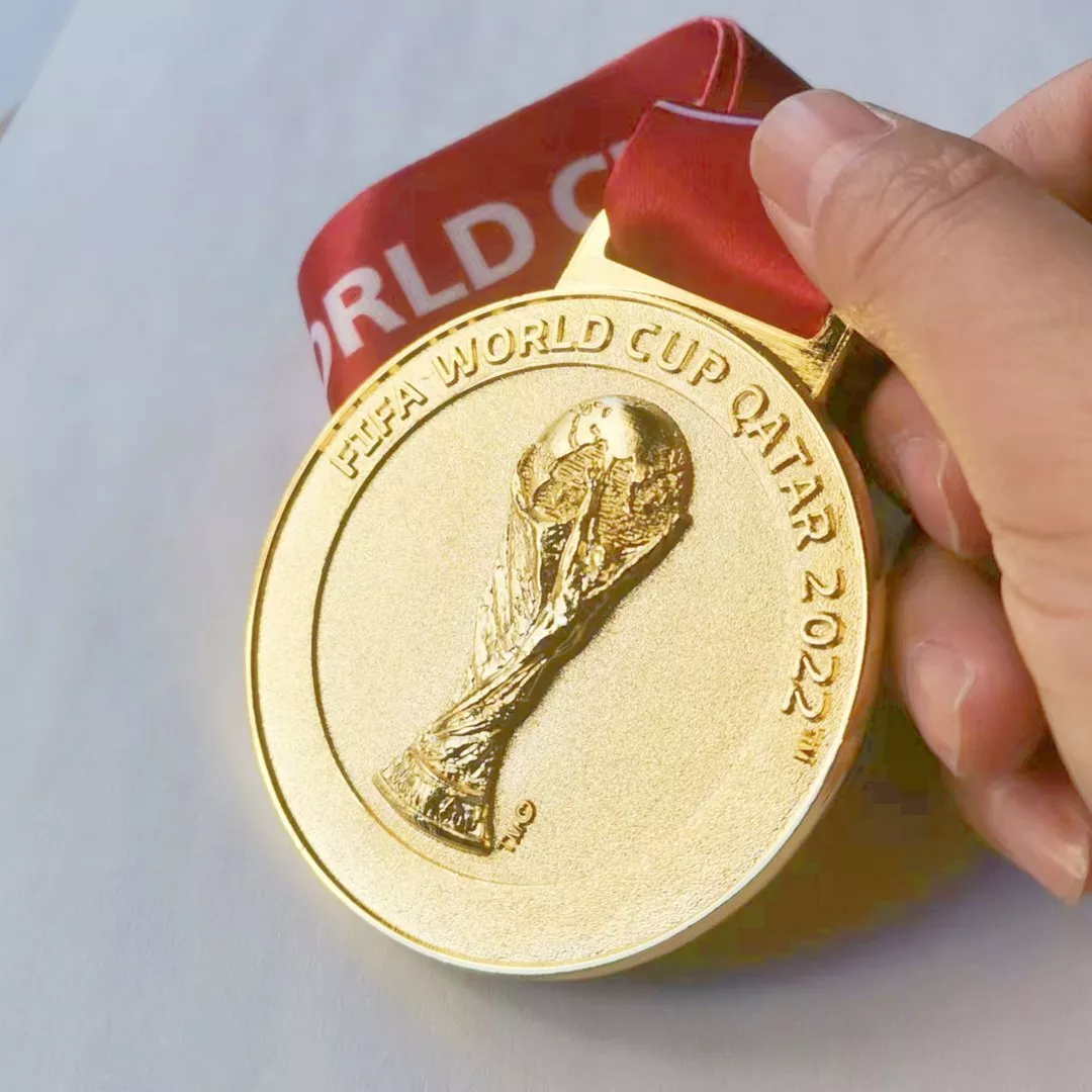 2022 Qatar FIFA World Cup Gold Medal Official Edition for Fans Gift HOT！ eBay