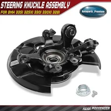 Rear Passenger Steering Knuckle & Hub Bearing for BMW 335i 325xi 330i 330xi 328i
