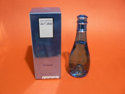 DAVIDOFF COOL WATER WOMEN 3.4oz 100ml  EAU DE TOILETTE SPRAY NIB OLD STOCK