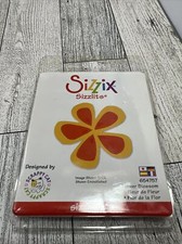Sizzix Sizzlits Die 654757 flower blossom Junk Journal Cardmaking