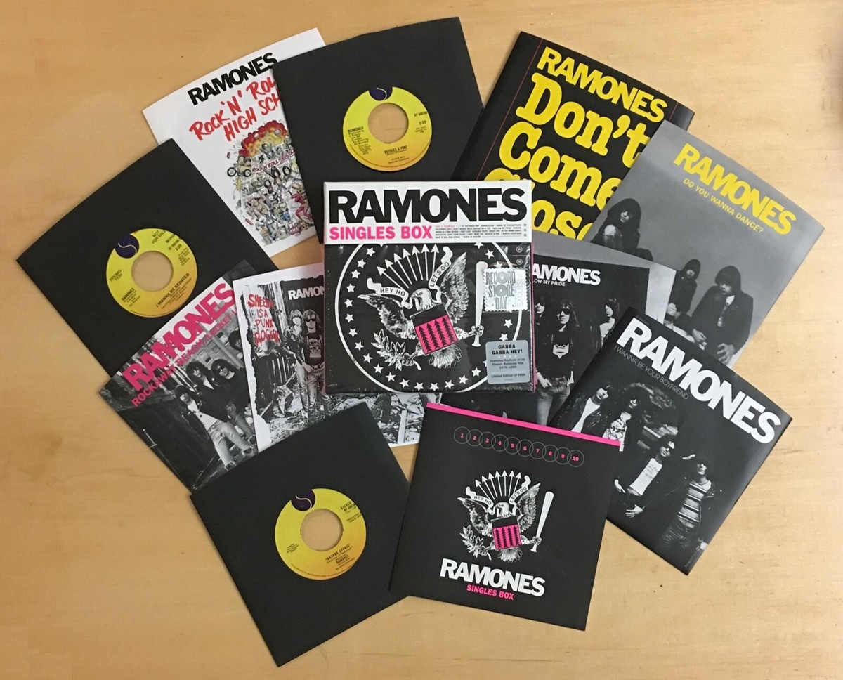 5*u様 Ramones Singles Box 限定盤 RAMONES Singles Box Ltd. #ed RSD 2017 10 x 7