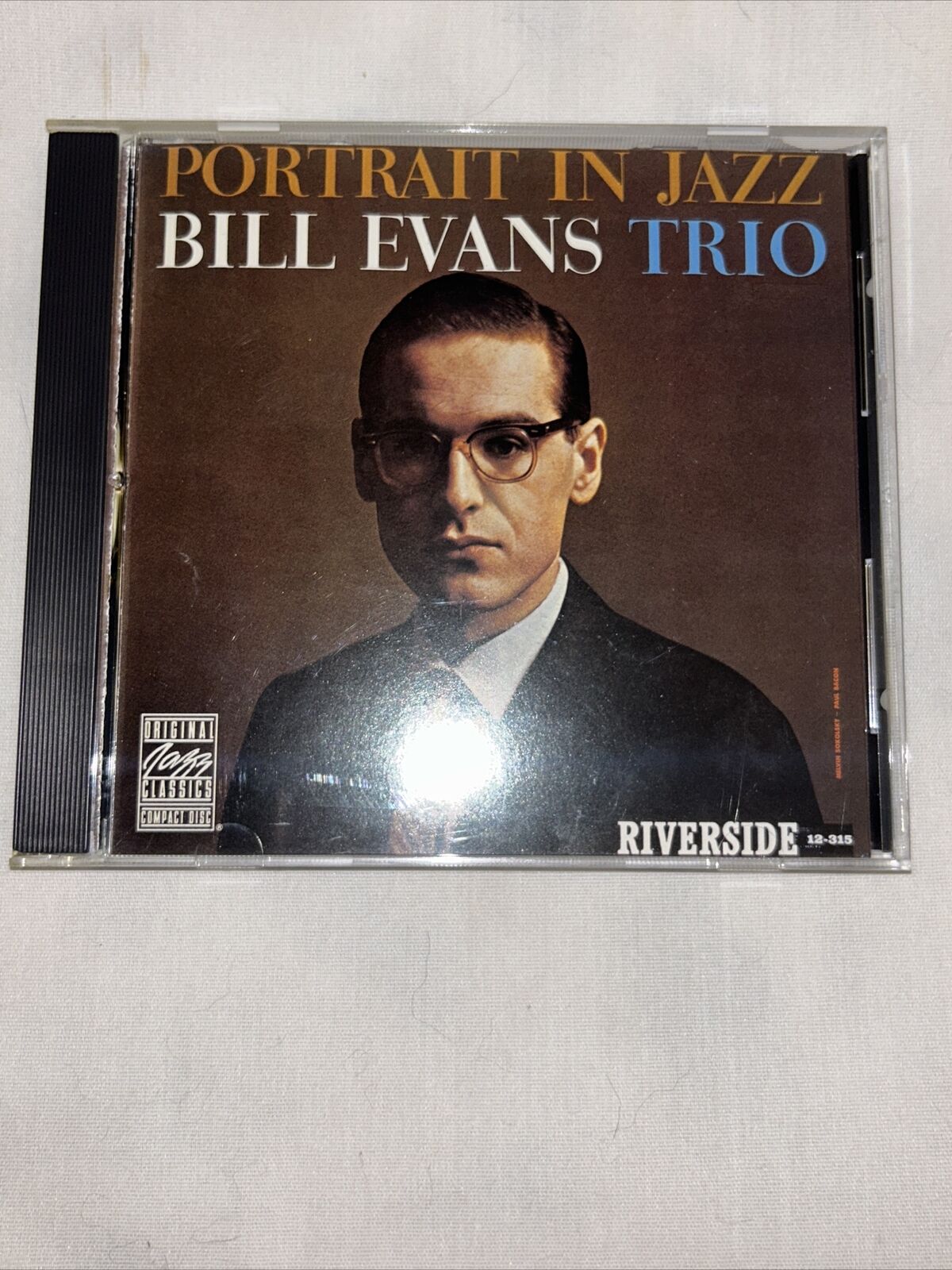 BILL EVANS TRIO: Portrait In Jazz CD. Riverside (RLP-1162) OJCCD-088-2 C10