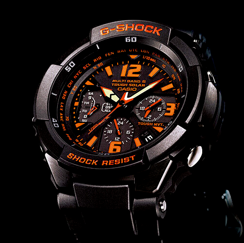 CASIO G-SHOCK GRAVITYMASTER GW-3000B-1AJF SKY COCKPIT Radio Solar