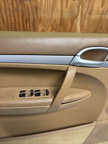 03-06 PORSCHE CAYENNE S 4.5 PUERTA DELANTERA DERECHA PANEL INTERIOR EMBELLECEDOR CUBIERTA BRONCEADO OEM - Imagen 2 de 9